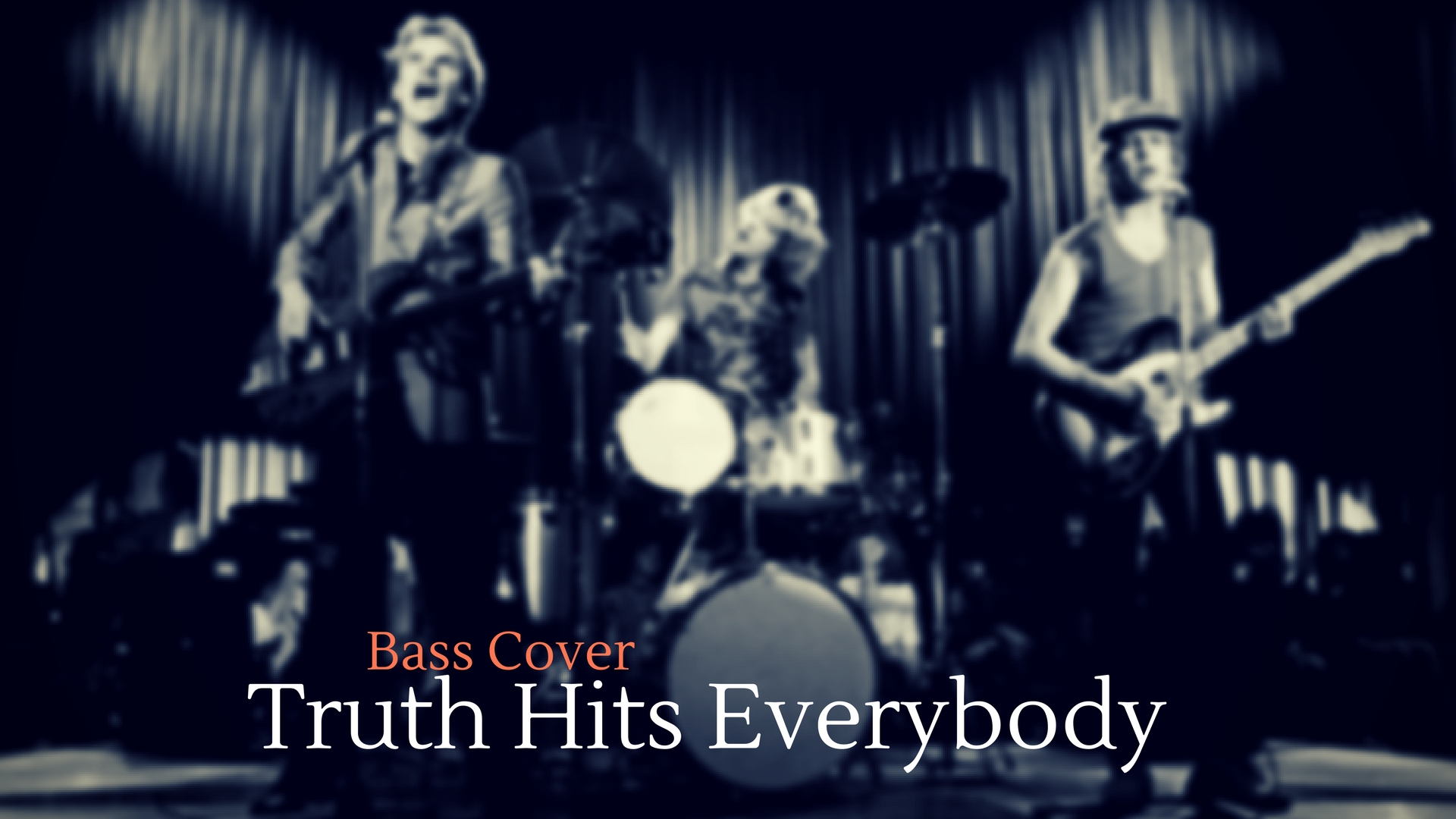 Truth hits everybody bass cover